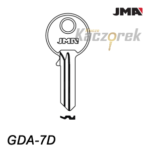 JMA 254 - klucz surowy - GDA-7D